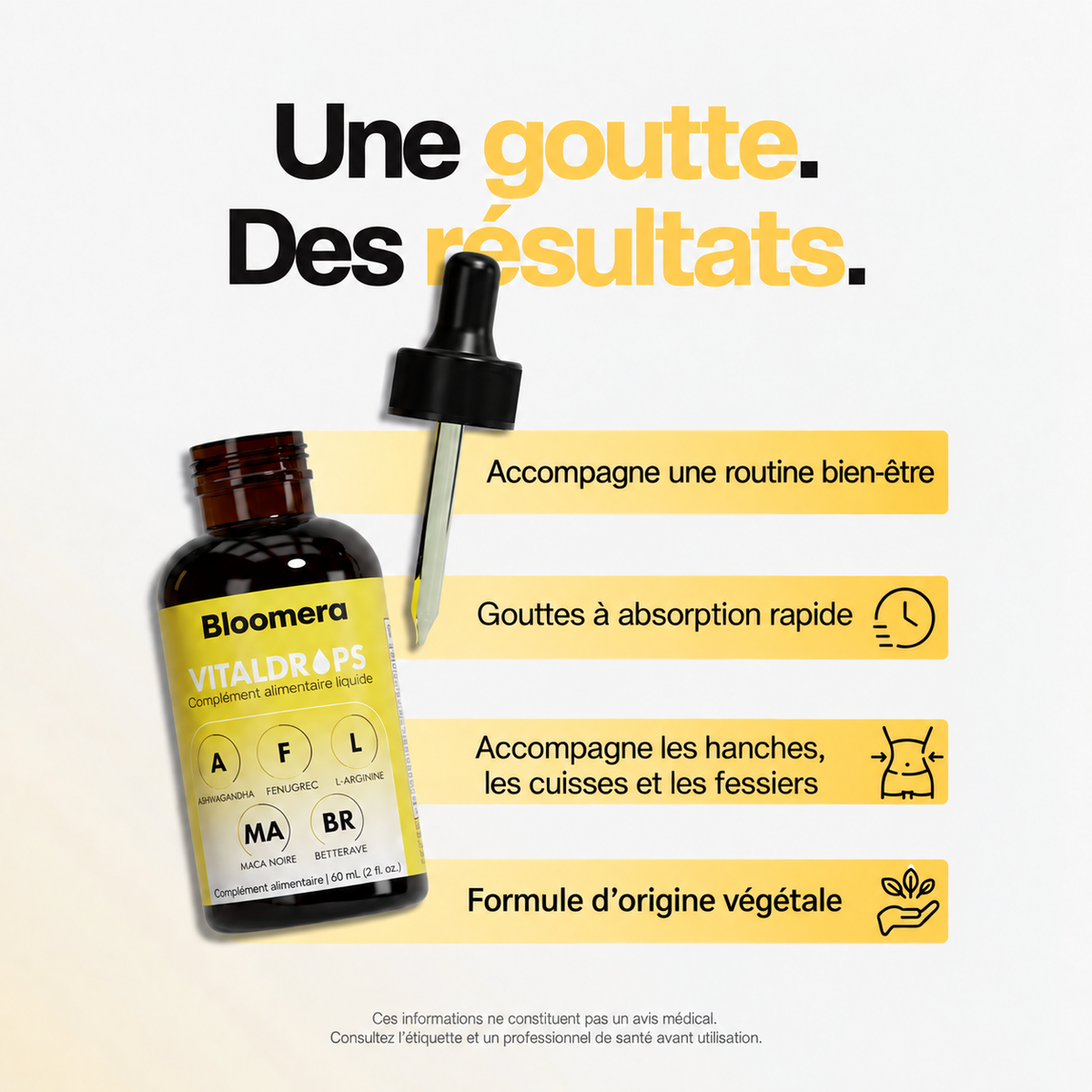Bloomera VitalDrops — composition et informations en français